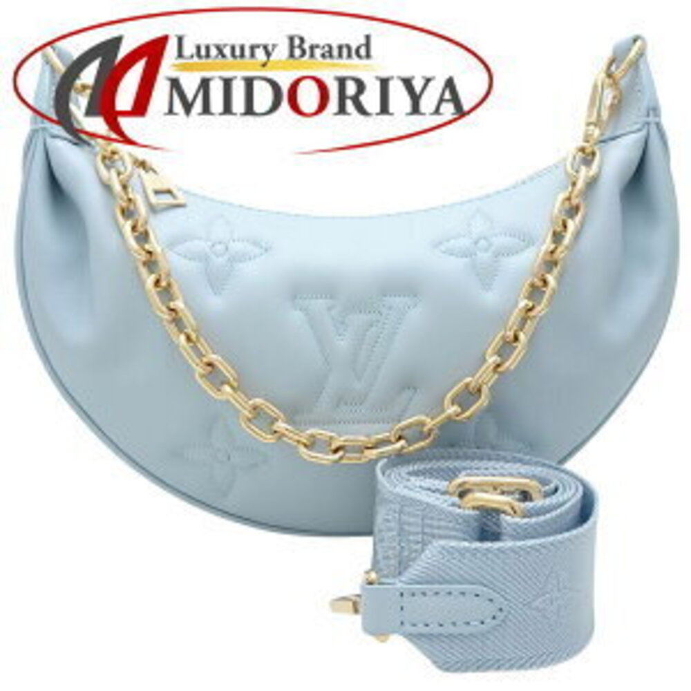 LOUIS VUITTON Over the Moon Shoulder Bag Bule Glam Blue Glacier
